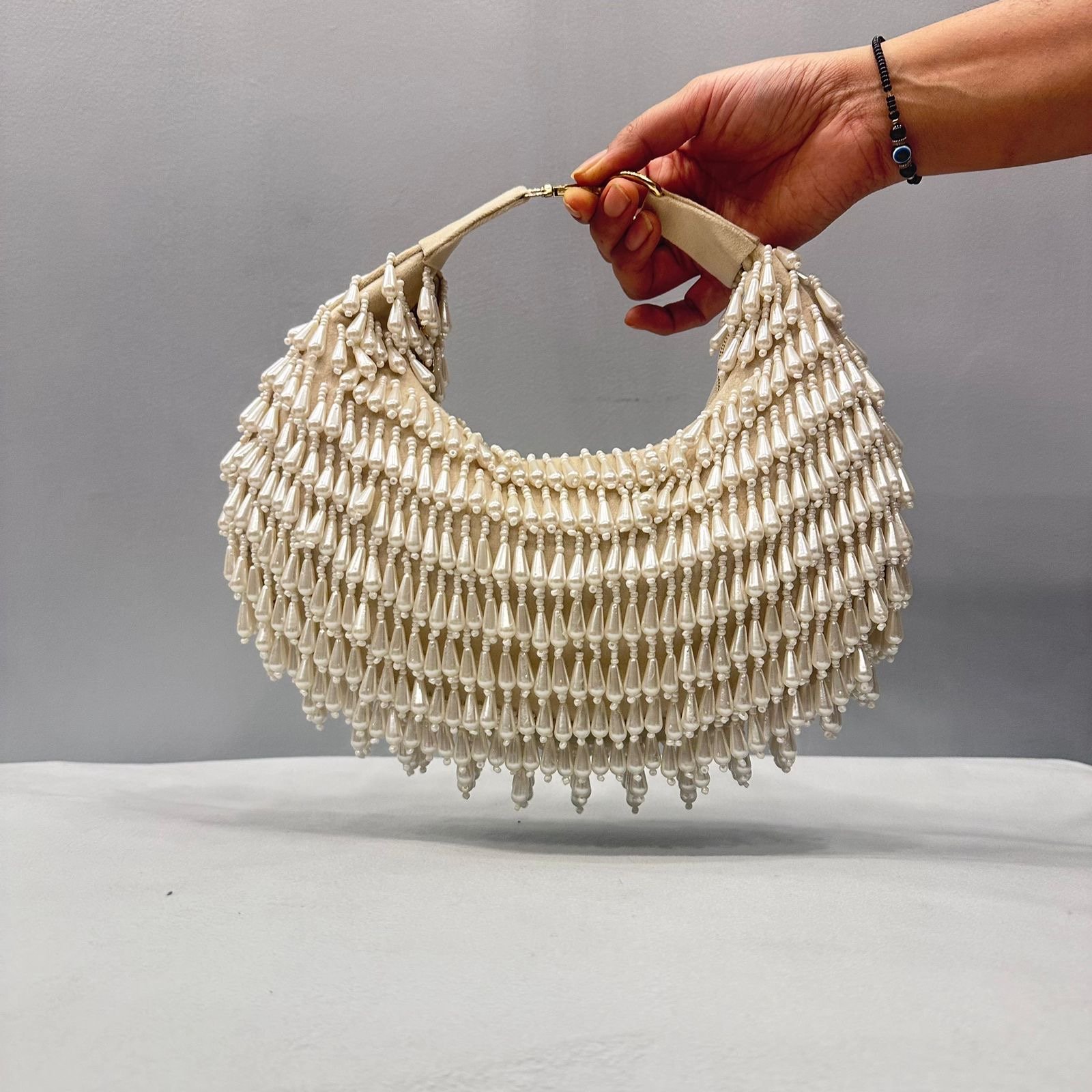 Pearl moon bag