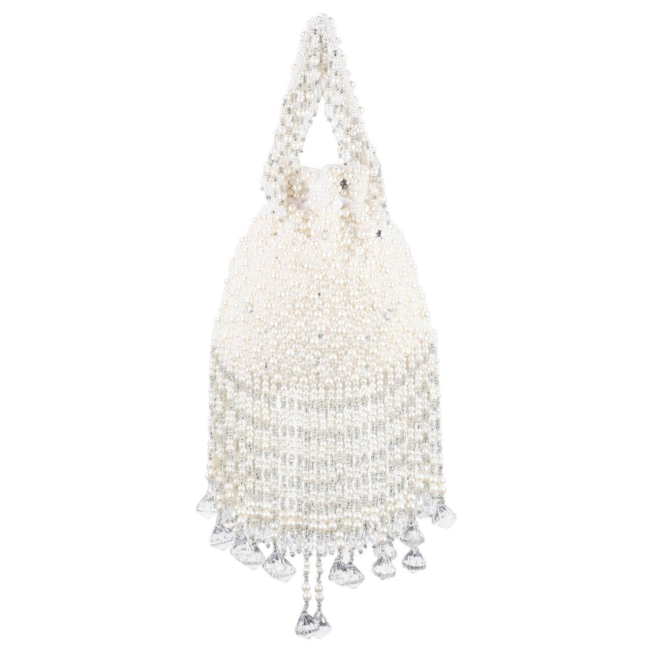 Shorya - pearl tassel potli