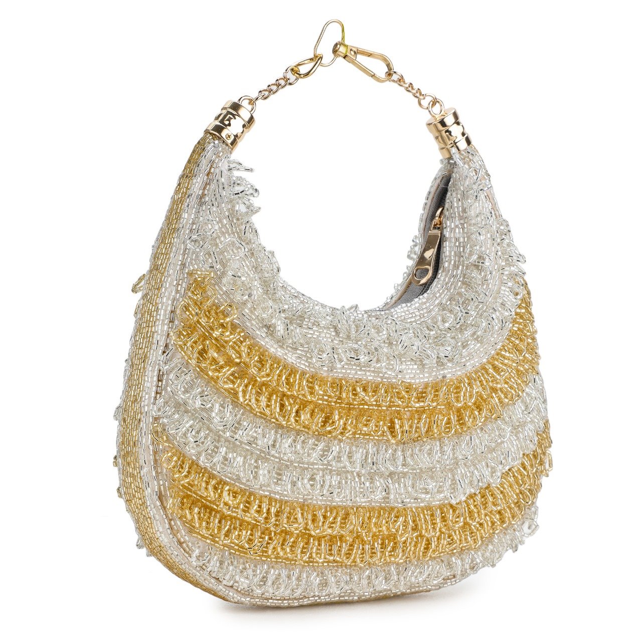 Pavitra - Moon  shape clutch
