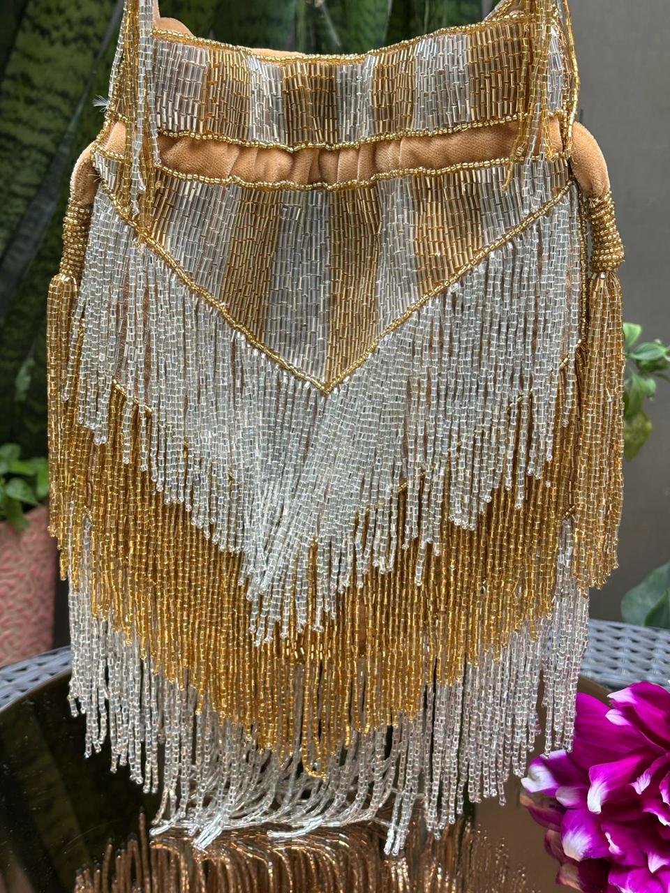 Jhankar - tassels potli